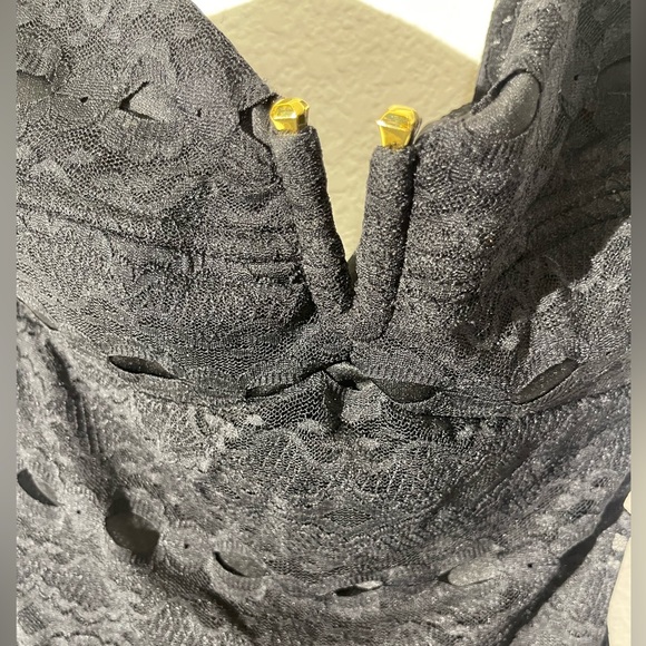 Guess  Square Neck Ruched Dress
Style # W4FK0XK0T00 - Picture 3 of 5